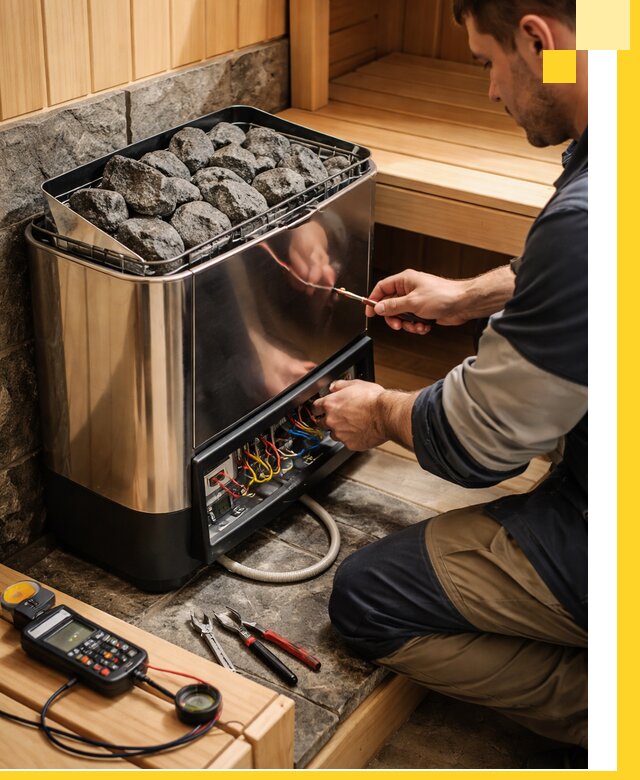 Продажа и установка электрокаменок для саун в Ставрополе