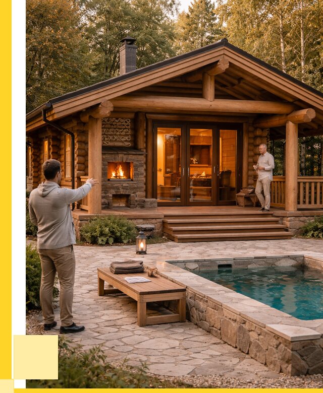 Проекты бань и хамам в Ставрополе от 25960 р. | ЭриданСтв