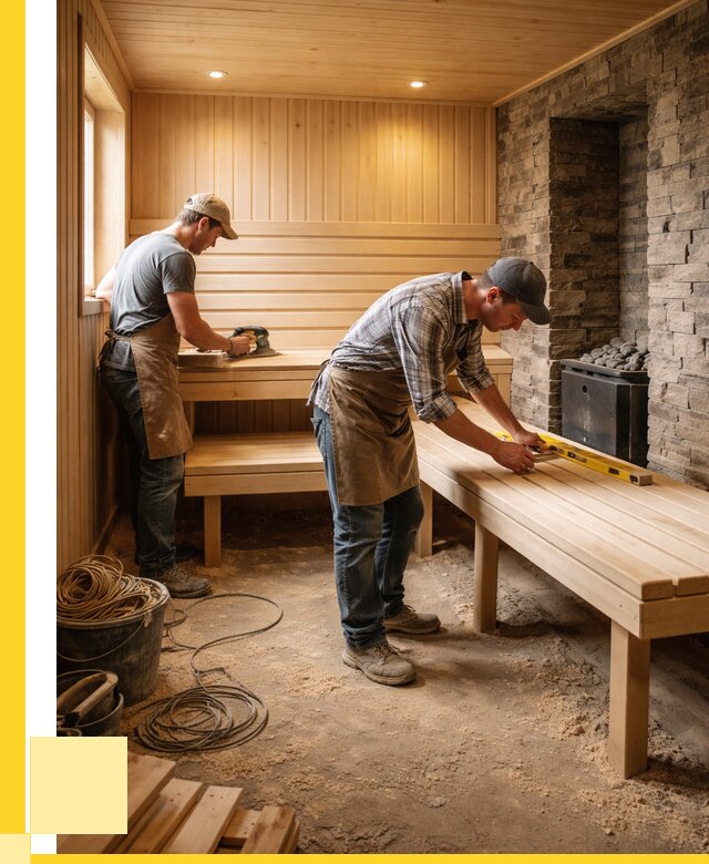 Отделка бани в Ставрополе: внутренняя отделка от 3115 р. | ЭриданСтв