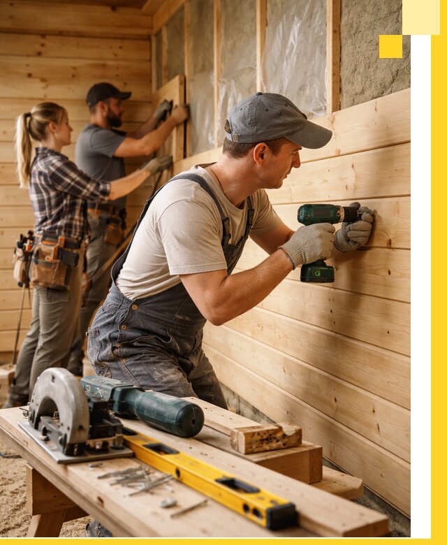 Обшивка бань под ключ в Ставрополе: отделка стен и потолков