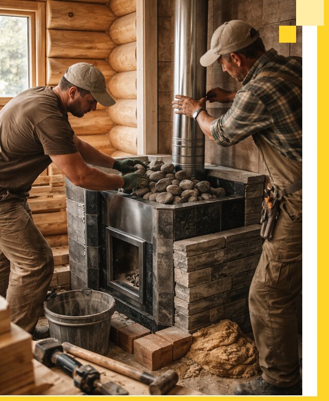 Строительство и отделка русских бань под ключ в Ставрополе