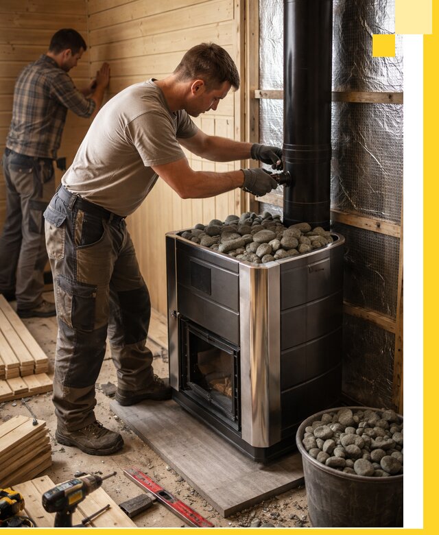 Проектирование и строительство парилок для бани в Ставрополе под ключ