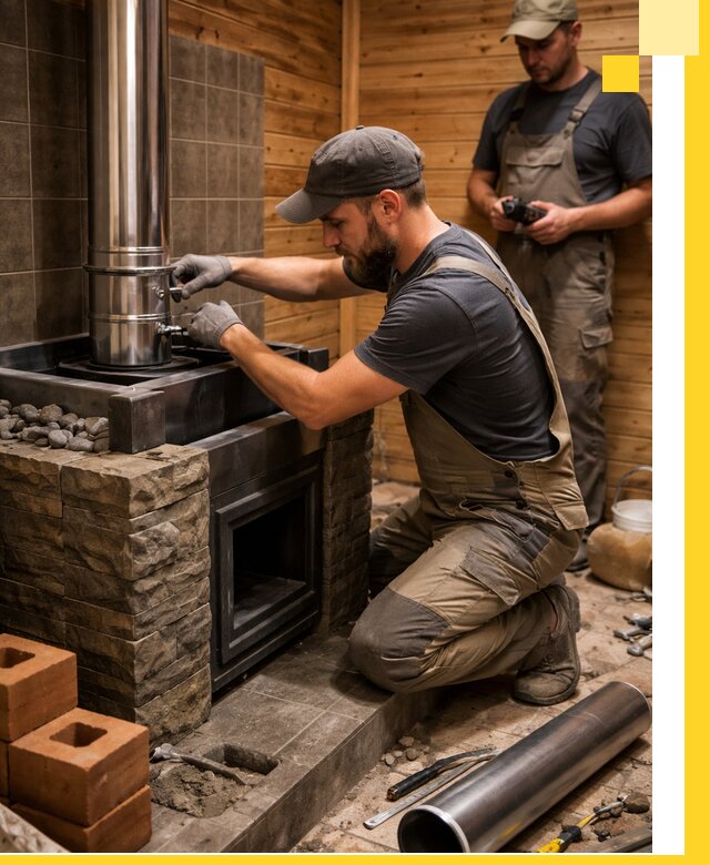 Изготовление и установка банных печей под ключ в Ставрополе