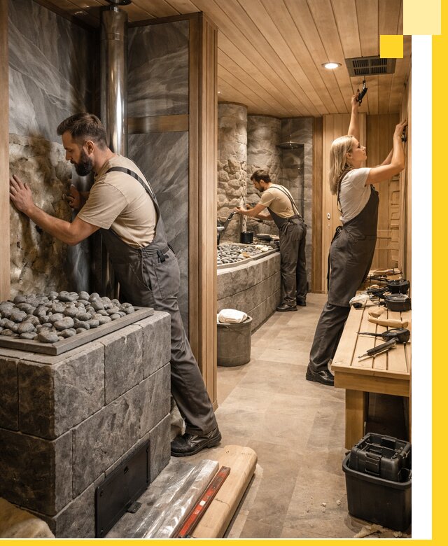 Строительство бань и SPA процедур в Ставрополе под ключ и отделкой