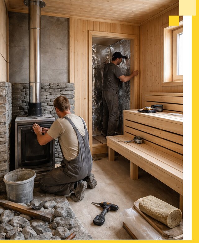 Строительство и изготовление бань под ключ в Ставрополе