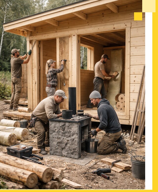 Купить баню под ключ в Ставрополе строительство монтаж отделка