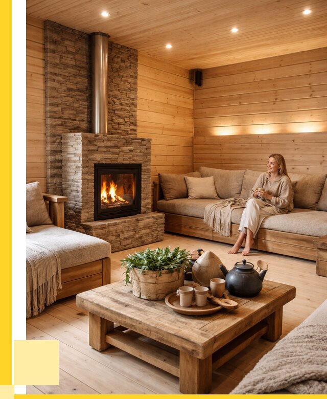 Проект бани с комнатой отдыха в Ставрополе от 36344 р. | ЭриданСтв