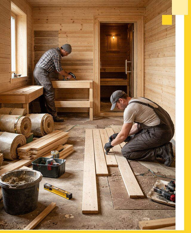 Индивидуальный проект бани с комнатой отдыха под ключ в Ставрополе