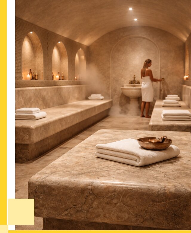 Лежаки для хамама в Ставрополе под ключ от 36344 р. | ЭриданСтв