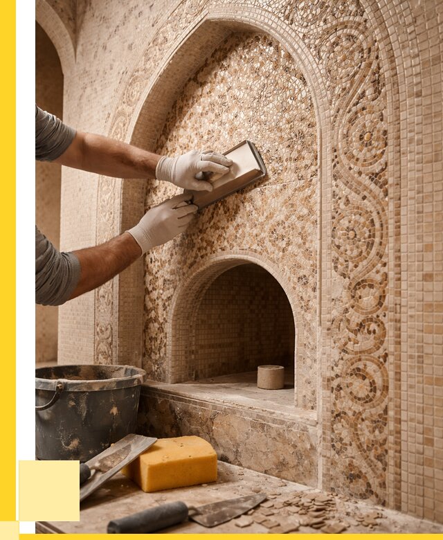 Мозаика для хамама в Ставрополе под ключ от 5192 р. | ЭриданСтв