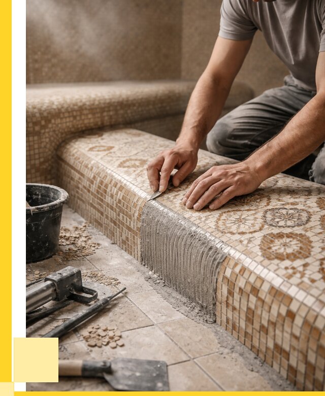 Плитка для хамама под ключ в Ставрополе от 3634 р. | ЭриданСтв